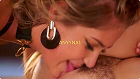 Gizelle Blanco and Freya Parker strap on each other