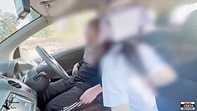 Thai nurse, you driving to fuck a stranger?