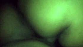 hippy booty gets bent over for doggystyle fucking