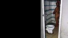 behind the scenes missionary sex with shaved pussy and cumshot