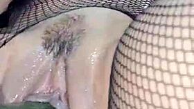 Hot Colombian Rabbitquicky Inserts Cucumber Into Wet Pussy For Multiple Orgasms