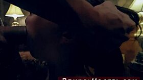 aidra fox's first extreme insertions with best mates' help