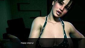 Let's play Valerie's edging tasks with this brunette