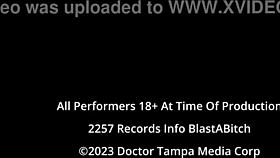 Minnie Rose's pussy blasted full of cum backstage.