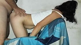 Hey, you loving this doggy style creampie in your latina wife?