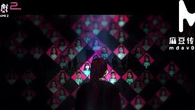 Asian Model Bent Over in Doggystyle Sex for Pussy Game Episode