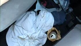 Pretty Hooker Sucks Cock and Spits Cum on the Street