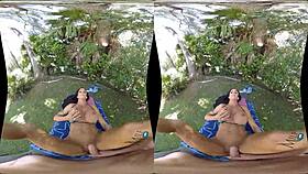 Jewels Jade handles big jobs in MILF VR.