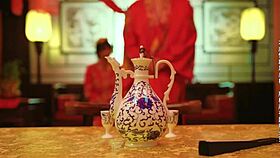 just talking about a passionate moment at a traditional chinese wedding celebration.