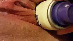 Narrating a young woman's intimate exploration with an unusual object in a private setting