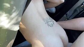 Pretty Hooker Sucks Cock and Spits Cum on the Street