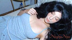 My step-mom was blowin me while nightwalkin