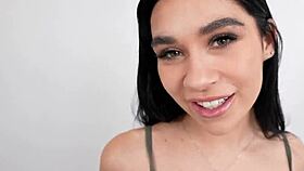 I’m obsessed with tiny gymnast Delilah Dagger’s creampie casting