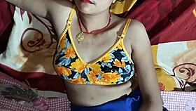 Bhabhi screamed 'Mike' all night while getting fucked