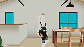 airani lofifteen dances in 3d hentai clip