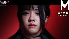 Asian Model Bent Over in Doggystyle Sex for Pussy Game Episode