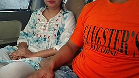 Saara Bhabhi Moans During Outdoor Car Fuck