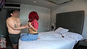 the condom slipped off, but don't cum inside me 😏