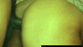 August skye delivers sloppy blowjob to big dick buddy 😏