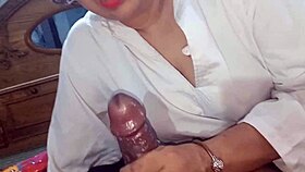 indian desi guy bangs busty nurse and cums on her tits