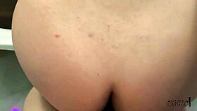 I love watching this sexy latina amateur get her big ass fucked and filled with cum.