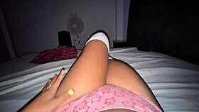 Latina Fingers Wet Pussy To Orgasm.