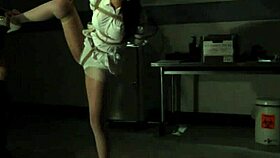 Deviant Patient Whips Asian Nurse in Kinky Session