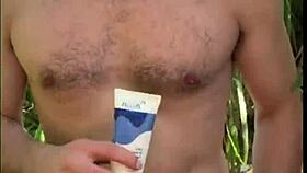 I fucked a stranger masturbating on the trail! Anal humiliation included.