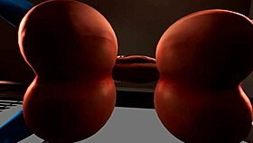 Shemale Futanari Enjoys Anal Insertion With Huge Cock Cumshot