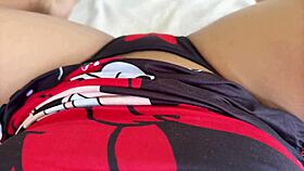 Wife Masturbates While Stepbrother Watches