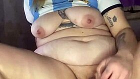 watch this latina argentina play with her dildo and squirt everywhere