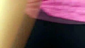 two friends spy on each other in the fruit center