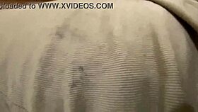 Big ass colombian gives blowjob and rides while friend gets beers. She waits eagerly.