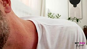 Tattooed Muscular Husband Danny Steele Fingers and Fucks in POV Roleplay