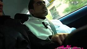 Horny valencian nelia estrada rides big cock in madrid