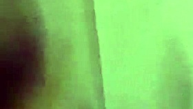 Blonde milf aline gives handjob to flavio before sleep