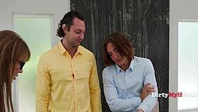 Karens Got a PROBLEM That’ll SHIFT OFFICE DYNAMICS With a Wild MMF 3some. Watch This Milf Slut Take Over!