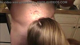 Blonde Sluts Feel Horny Husbands' Intense Fucking