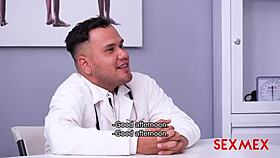 Gabriela Veracruz cheats on her husband with a threesome involving blowjobs and big tits