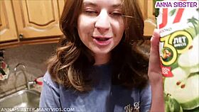 angry roommate turns into a slut after seeing my cock 😏