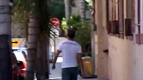 White Boy Deepthroats Shemale's Huge Cock