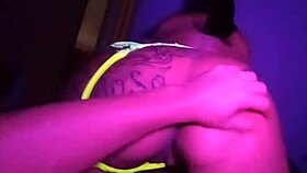 look at this hot one getting fucked in the dark