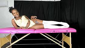 Model Poses In Vintage Lace Lingerie For Antique Shoot