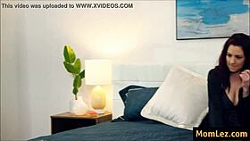 the stepdaughters are licking stepmom's pussy while doing chores