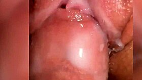 Watch me fuck that juicy cum-filled pussy