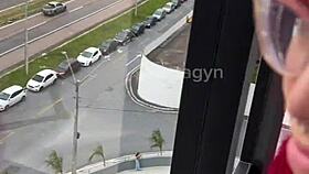 I went shopping and she helped me