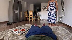 She invited me for dinner, but wanted my cock instead?