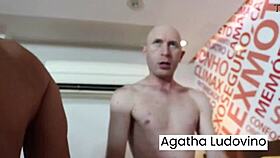 my stepmom gave me as a gift to her bar friends to use me however they want