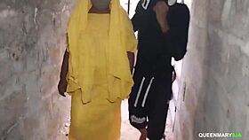 i fucked my hot landlady's wet pussy near the garden