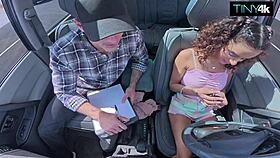 Isabella Jules learns to handle her instructor's monster cock shift 😏